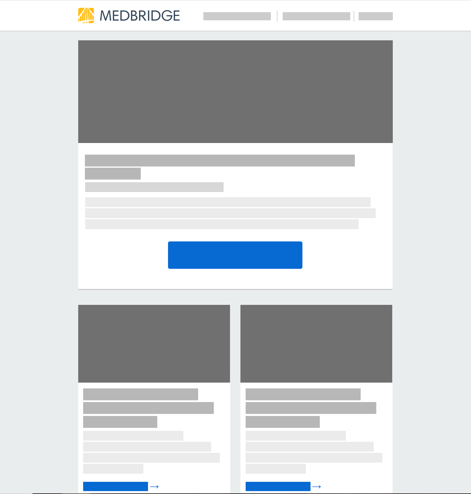 MedBridge Email Template